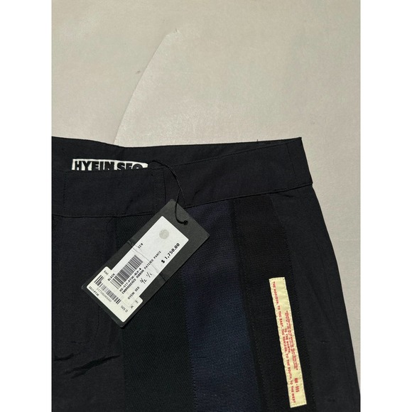 $1,750 BNWT SS17 Embroidered ribbon patched pants - Picture 5 of 12